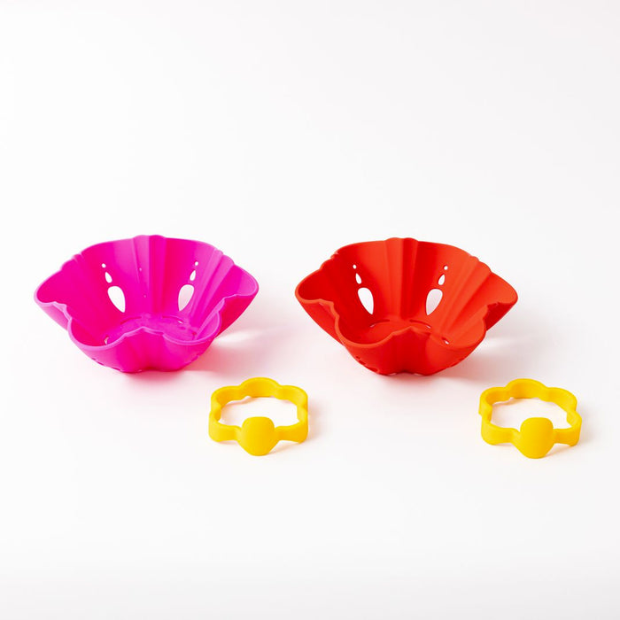 Prepara Tortilla Flower Red & Magenta