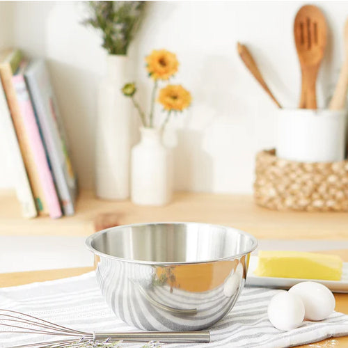 RSVP International 2 Quart Stainless Steel Mixing Bowl