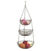 RSVP International 3-Tier Hanging Basket in Bronze