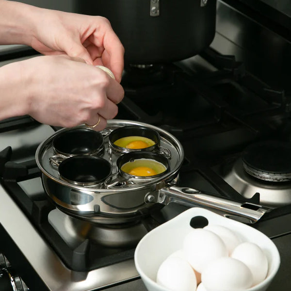 RSVP International 4 Egg Poacher Set