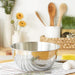 RSVP International 4 Quart Stainless Steel Mixing Bowl