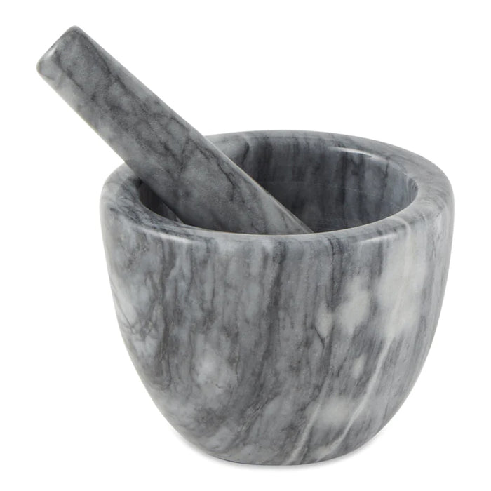 RSVP International Gray Marble Mortar & Pestle