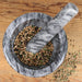 RSVP International Gray Marble Mortar & Pestle