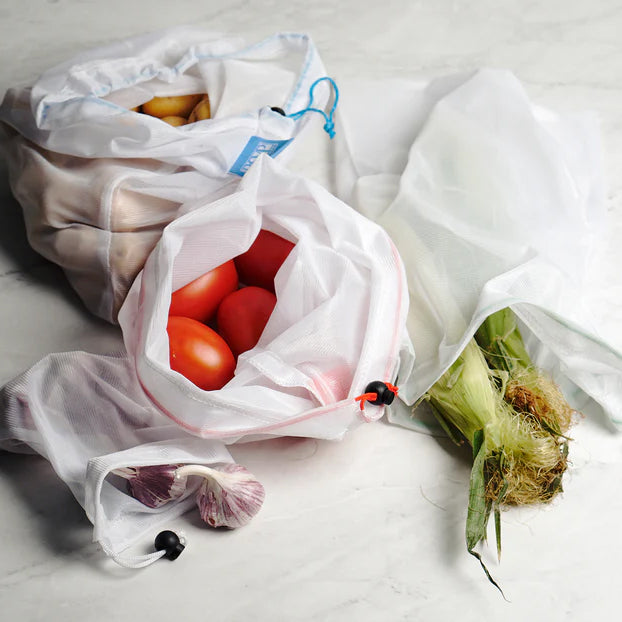 RSVP International Large Mesh Produce Bags Set Of 3
