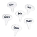 RSVP International Oval Cheese Marker Set Of 6