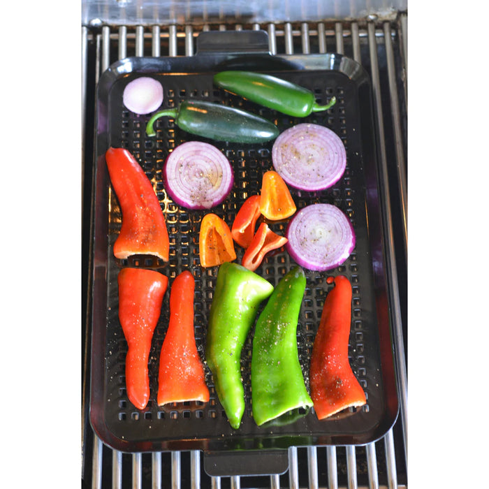 RSVP International Porcelain Coated Grill Topper - Large