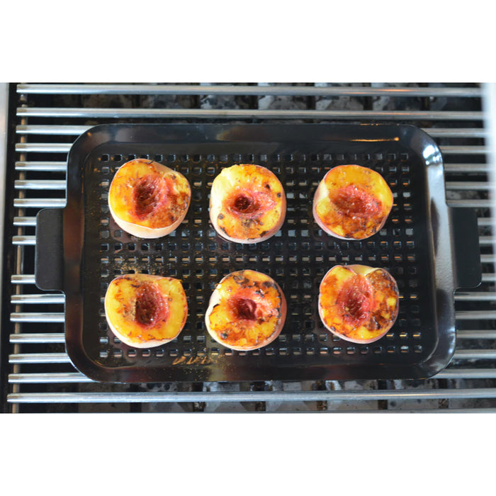 RSVP International Porcelain Coated Grill Topper - Medium