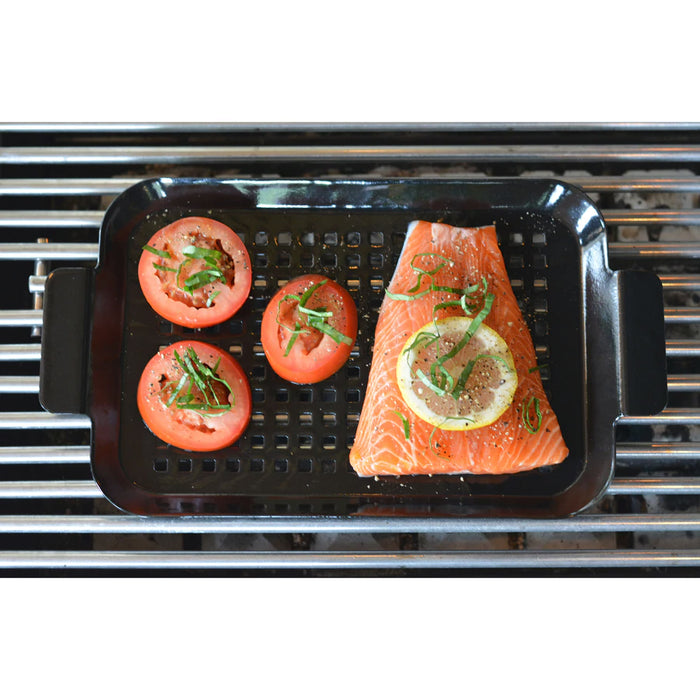 RSVP International Porcelain Coated Grill Topper - Small