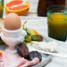 RSVP International Porcelain Egg Cups & Spoons Set