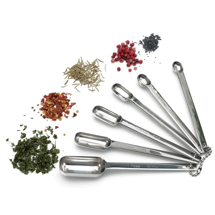 RSVP International Spice Spoon Set, Set of 6
