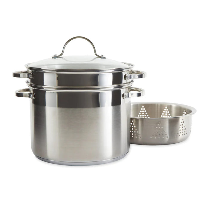 RSVP International Stainless Steel 8 Quart Multi-Cooker