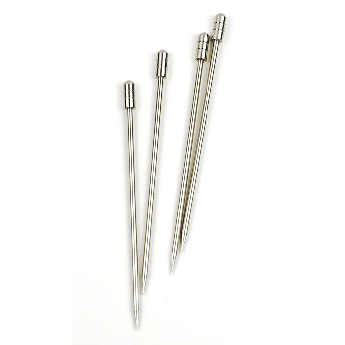 RSVP International Stainless Steel Cocktail & Appetizer Picks - Set of 16
