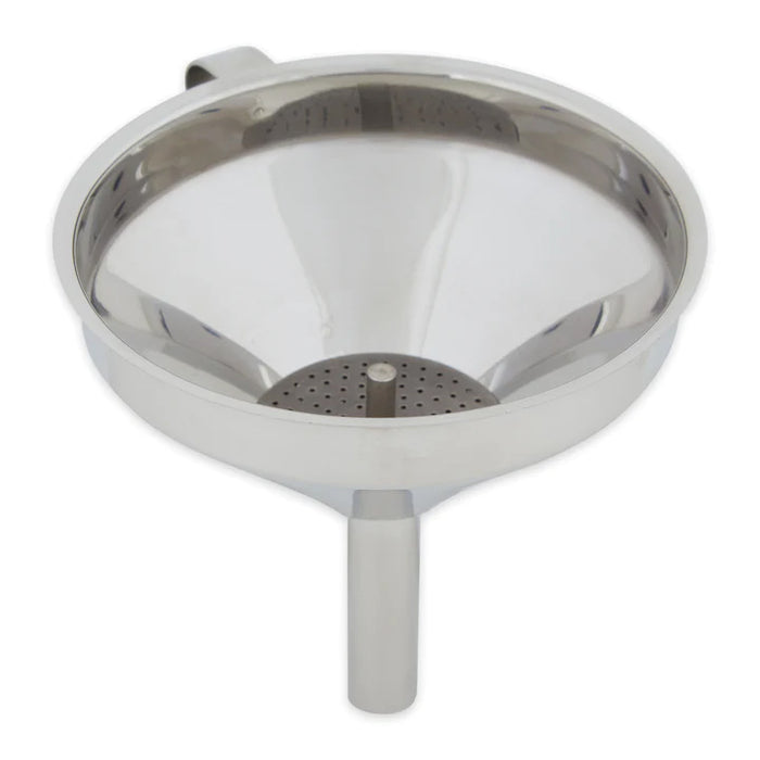 RSVP International  Stainless Steel Funnel with Removable Straining Filter