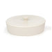 RSVP International White Stoneware Tortilla Warmer 10"
