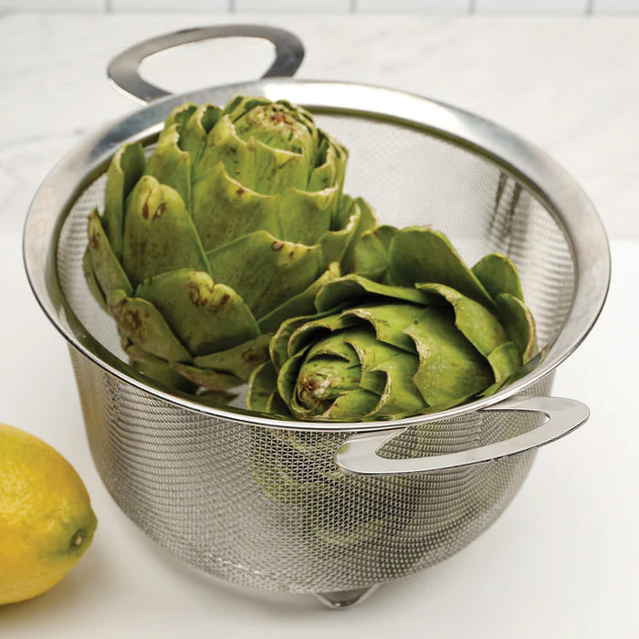 RSVP International Wide Rim Mesh Basket