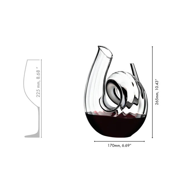 Riedel Curly Fatto A Mano Decanter
