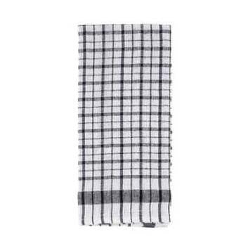 Ritz Royale Checked Wonder Towel in Black