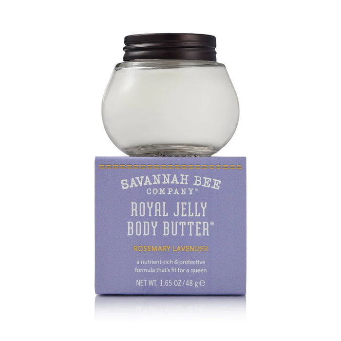 Savannah Bee Company  Royal Jelly Body Butter Rosemary Lavender 1.65 oz