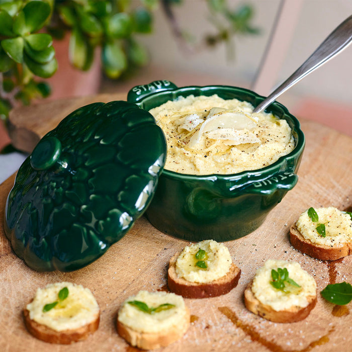 Staub Ceramic 0.475 Qt Artichoke Petite Cocotte