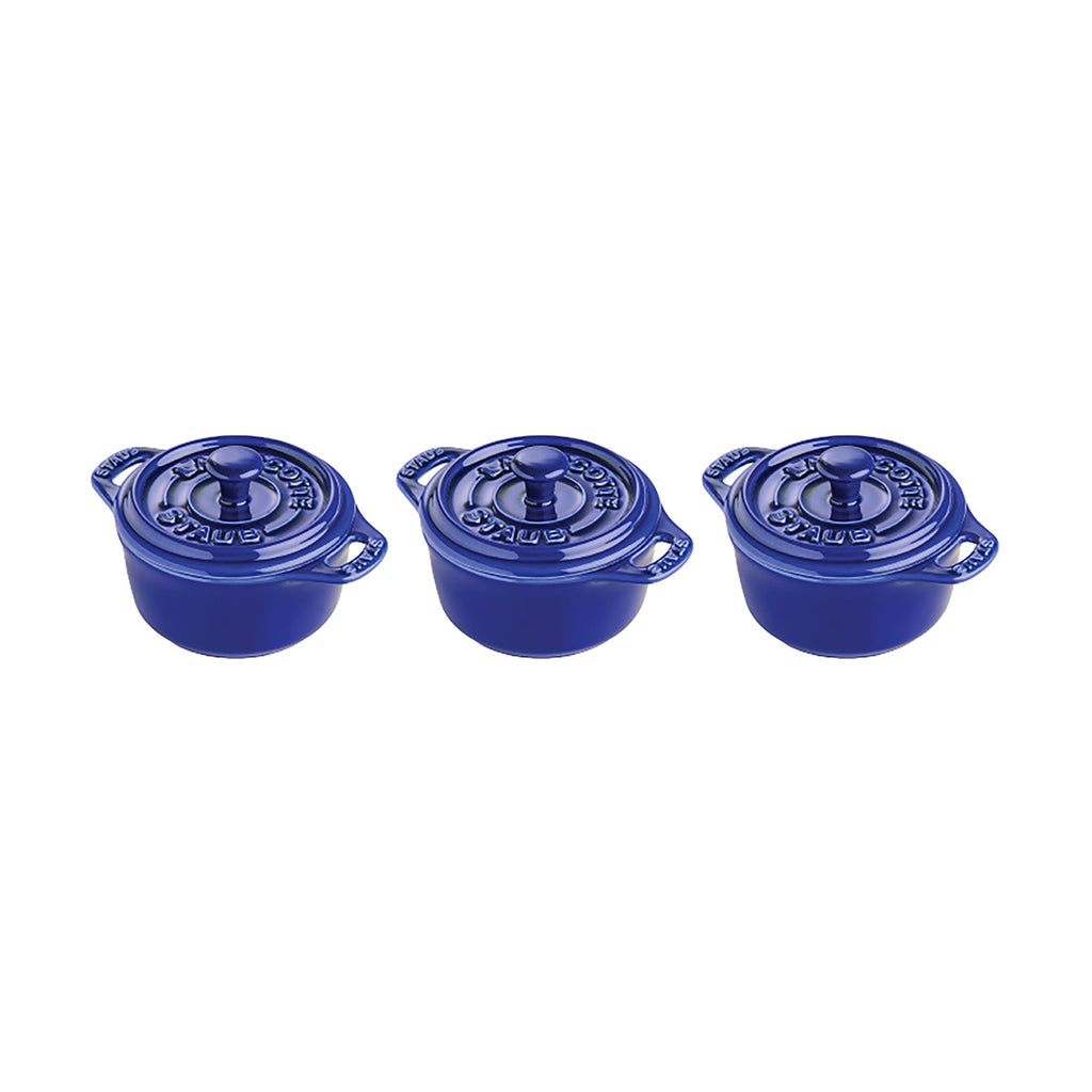 Staub-Ceramic-3-Pc-Mini-Round-