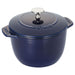 Staub Enameled Cast Iron 1.5 Qt Petite French Oven in Dark Blue