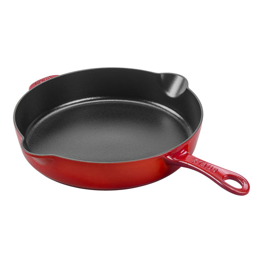 Staub Enameled Cast Iron 11"  Traditional Deep Skillet in Cherry