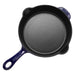 Staub Enameled Cast Iron 8.5" Traditional Deep Skillet in Dark Blue