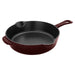 Staub Enameled Cast Iron 8.5" Traditional Deep Skillet in Grenadine