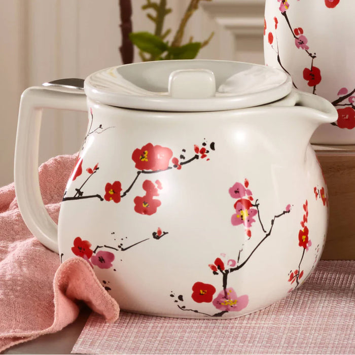 Tea Forte Fiore Teapot with Infuser Sakura