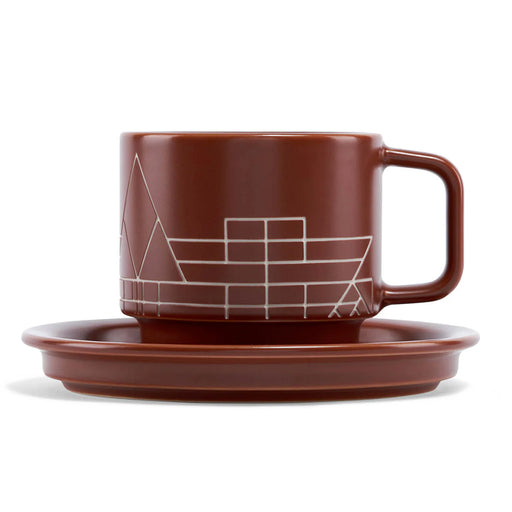 Tea Forte Frank Lloyd Wright Terra Teacup and Saucer