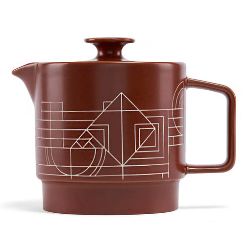 Tea Forte Frank Lloyd Wright Terra Teapot with Infuser