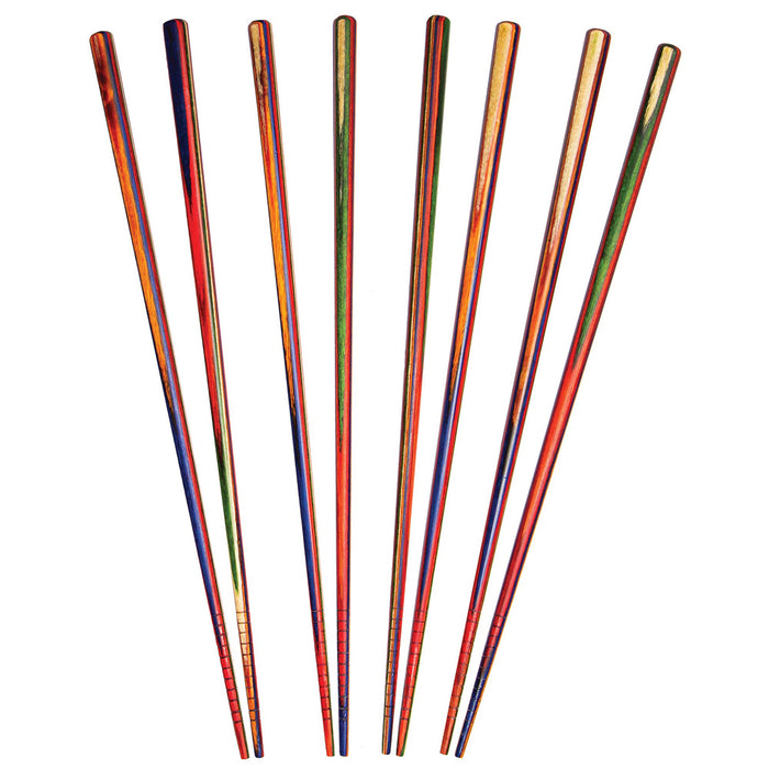 Totally Bamboo Baltique Marrakesh Collection Reusable Chopsticks, Set of 4 Pairs