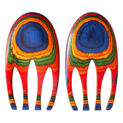 Totally Bamboo Baltique Marrakesh Collection Salad Hands Serving Set