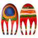 Totally Bamboo Baltique Marrakesh Collection Salad Hands Serving Set