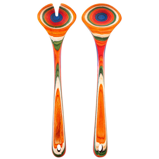 Totally Bamboo Baltique Marrakesh Collection Salad Server Utensil Set