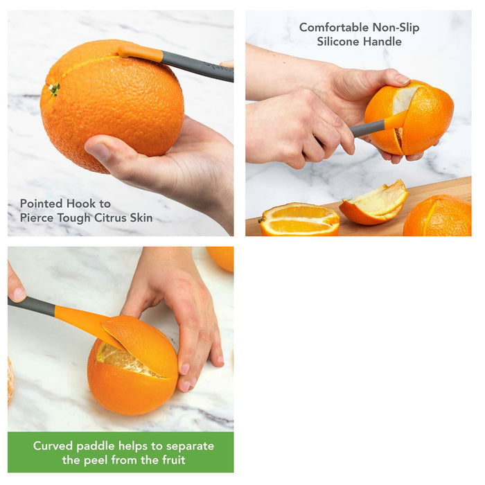 Tovolo 2-in-1 Slice & Peel Citrus Tool