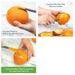 Tovolo 2-in-1 Slice & Peel Citrus Tool