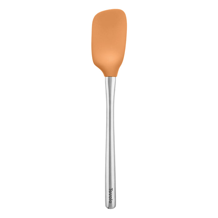 Tovolo Flex-Core Spoonula with Stainless Steel Handle Apricot