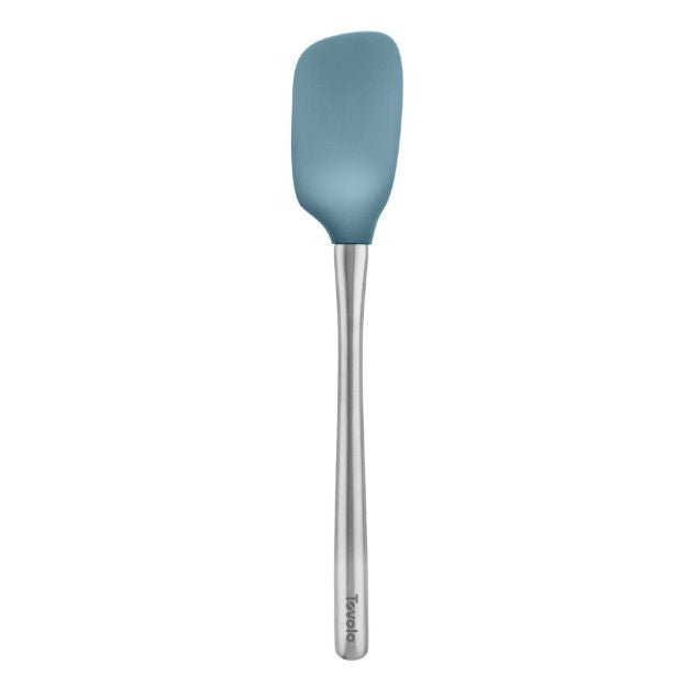 Cooking Spoonula Tovolo Flex-Core Spoonula with Stainless Steel Handle Blue Slate — Las ...