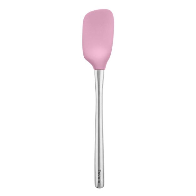 Tovolo Flex-Core Spoonula with Stainless Steel Handle Pink Sorbet