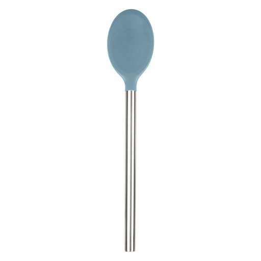 Tovolo Silicone and Stainless Steel Mixing Spoon Blue Slate