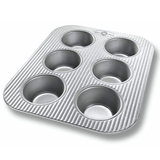 USA Pan Muffin Pan 6 Cup 