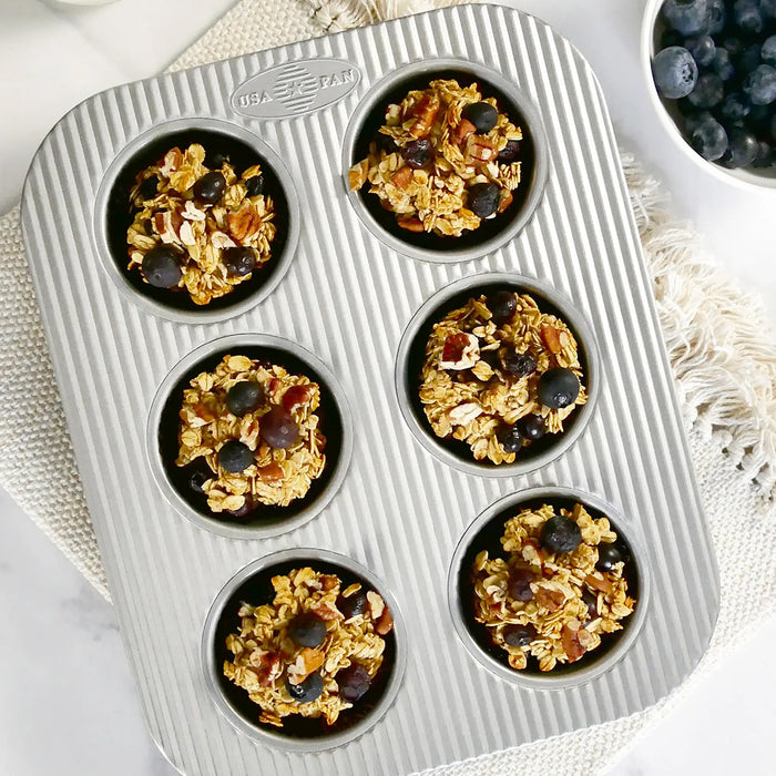 USA Pan Muffin Pan 6 Cup 