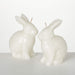 Vance Kittira Glazed Rabbit Candles, Set of 2