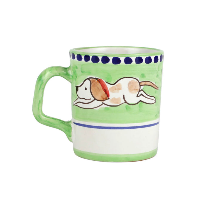 Vietri Campagna Cane Mug