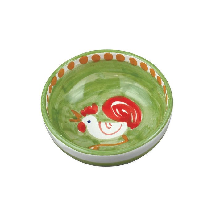 Vietri Campagna Gallina Olive Oil Bowl