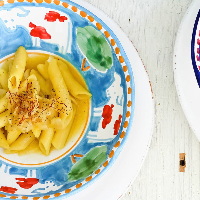 Vietri Campagna Mucca Coupe Pasta Bowl