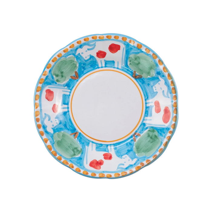 Vietri Campagna Mucca Salad Plate