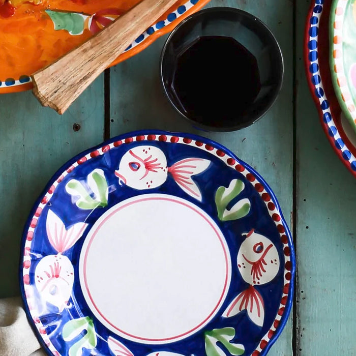 Vietri Campagna Pesce Salad Plate