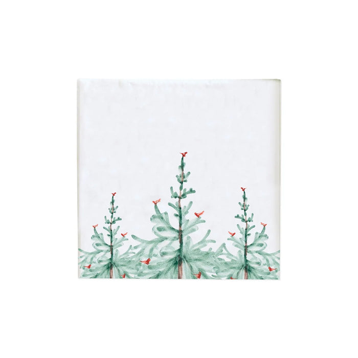 Vietri Lastra Holiday Cocktail Napkins (Pack of 20)